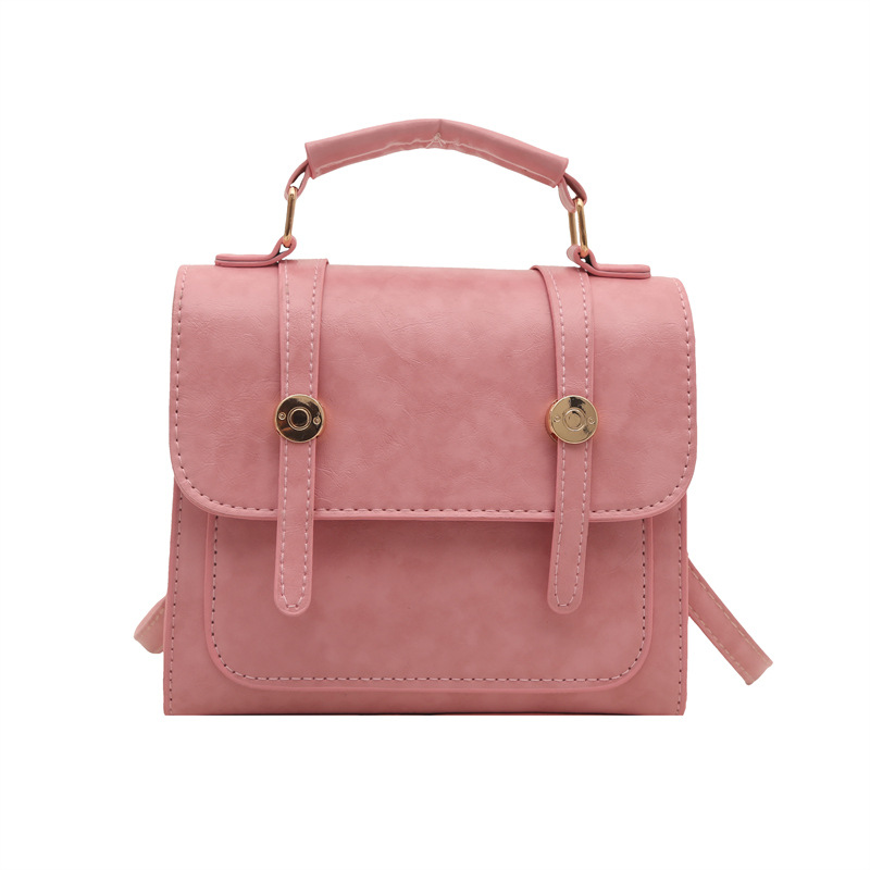 Retro Maillard British College Style Bolso mujer 2025 nuevo bolso de mensajero textura portátil Cambridge pequeño bolso cuadrado marea