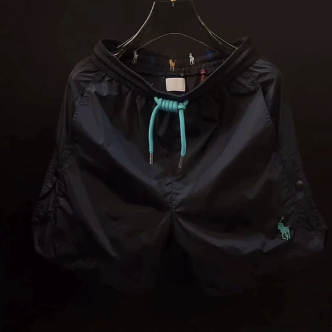 Летние модные дышащие брюки с embroidery для мужчин и женщин, с вышивкой