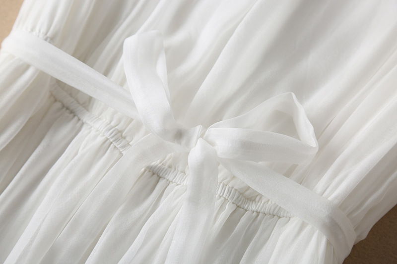 Bohemian Mulberry Silk Dress