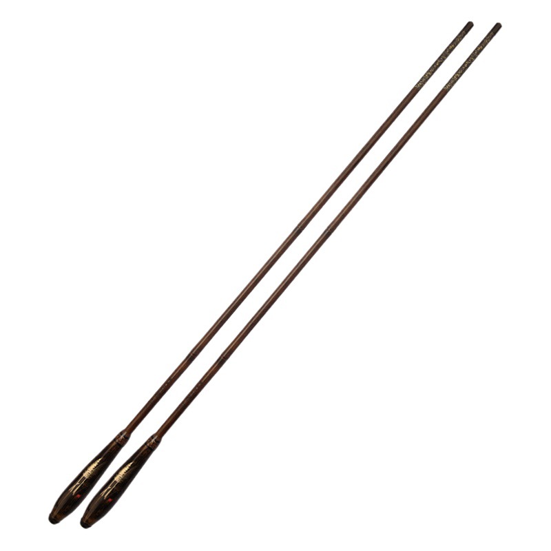 Venta al por mayor caña de pescar de Taiwán varilla de efecto invernadero caña de pescar de invierno 2,4 m 2,7 m 5h caña de pescar luz dura de carbono negro Barra de pozo sección de longitud media