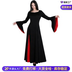 星期三第二季妈妈cos万圣节舞台表演服亚当斯一家蒂丝cosplay服装