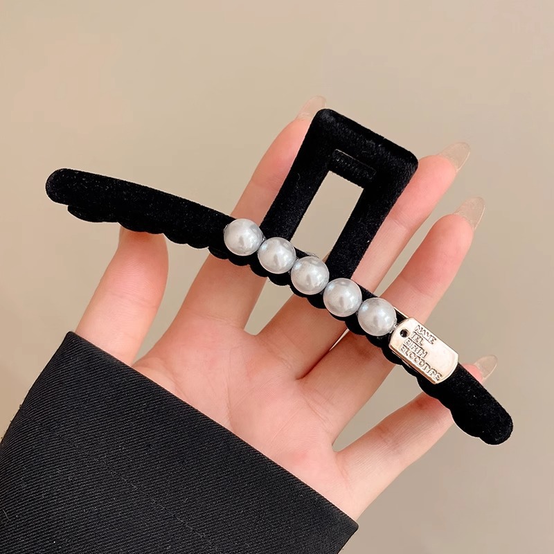 Horquilla de Maillard, pinza de agarre grande de acrílico, volumen de cabello femenino, pinza de tiburón de felpa de alta calidad, horquilla, accesorios para el cabello