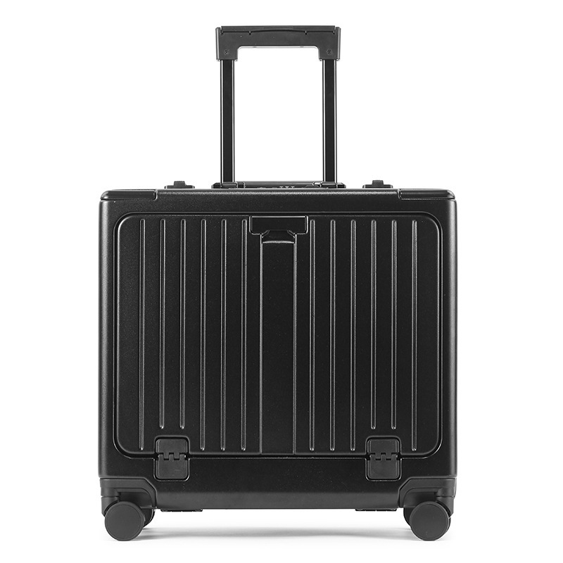 トロリーケース、機内持ち込み用スーツケース、20inchアルミフレーム旅行用スーツケース、パスワードロック付きスーツケース、クロスボーダー前開きスーツケース、印刷、卸売、カスタム|undefined