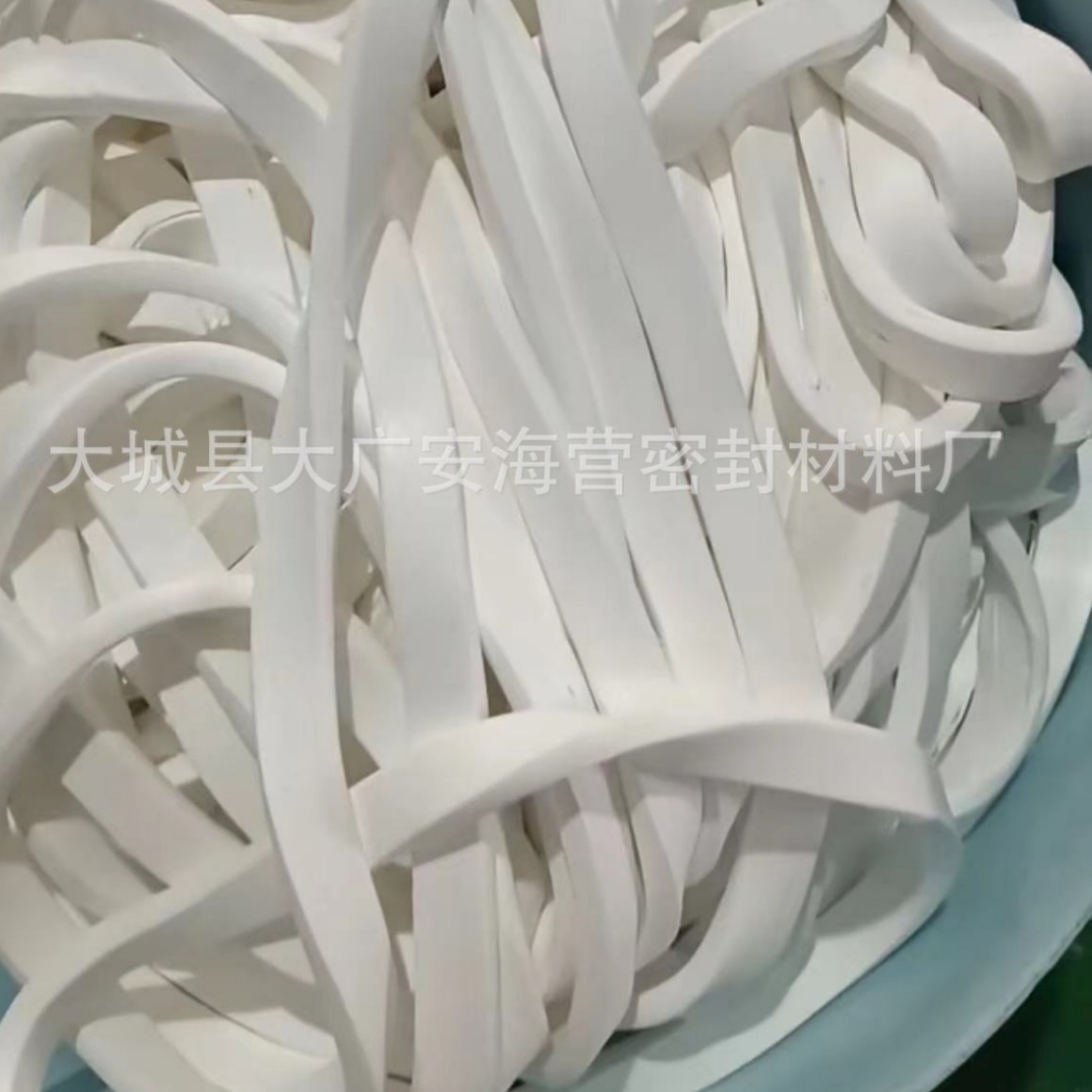 单面背胶软带四氟弹性带 聚四氟乙烯垫片 四氟带