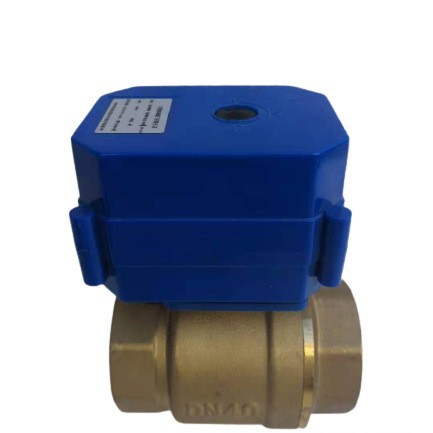 DN25  DN32 大扭矩金属齿轮电动球阀  微型电动二通球阀 三线两控