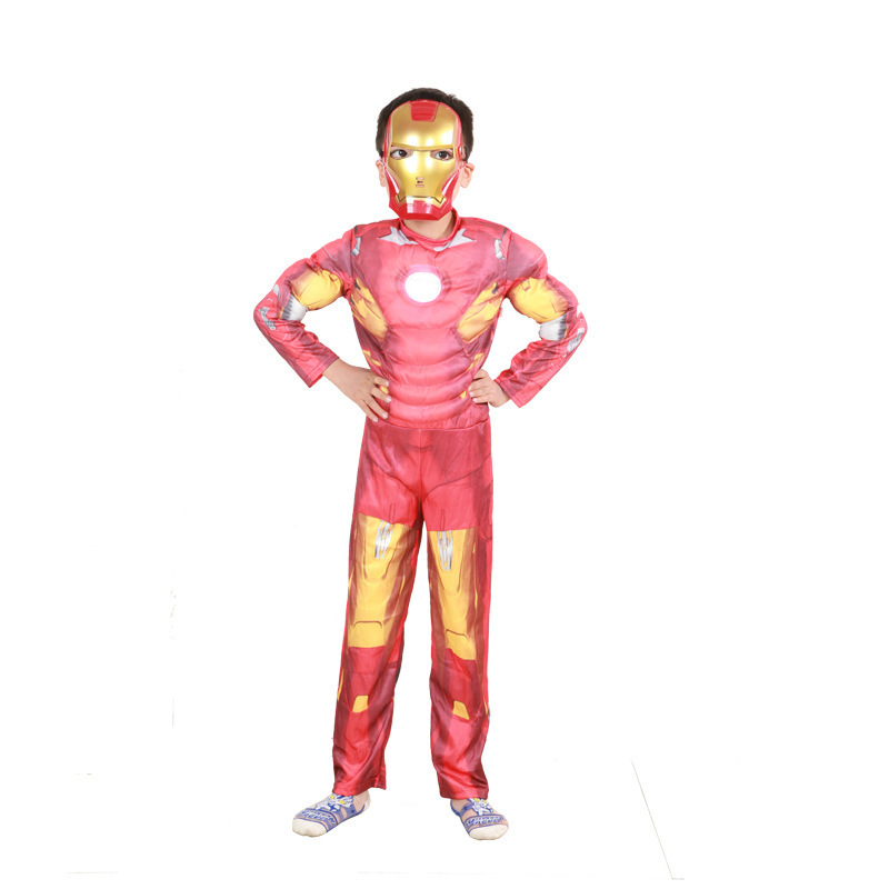 ハロウィン cos キャプテン アメリカ アイアンマン i スパイダーマン ハルク オプティマス プライム トール 子供用 筋肉コスチューム|undefined