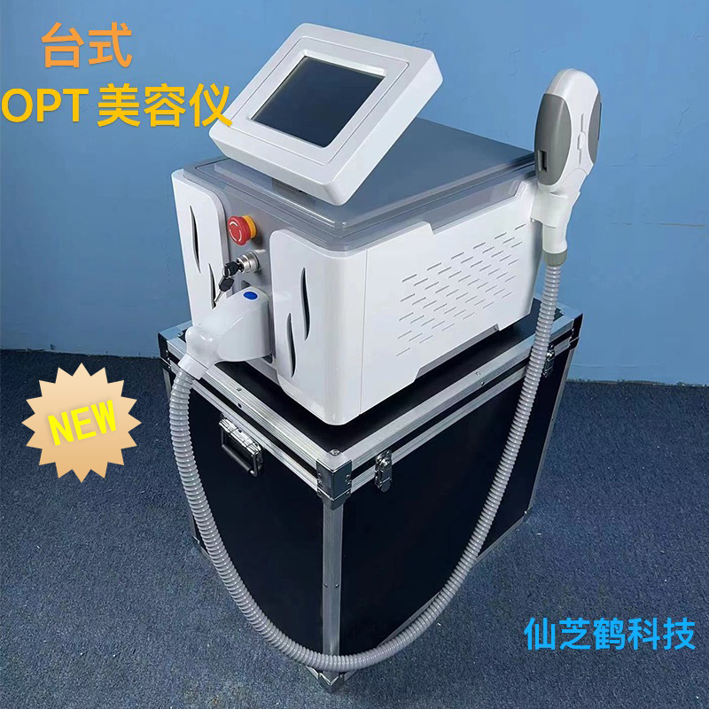 Comercio exterior transfronterizo 810 y 808 instrumento de belleza de tres bandas IPL multifunción OPT instrumento de rejuvenecimiento de la piel limpieza de manchas limpieza de cejas tatuaje