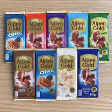 俄罗斯进口Alpen Gold阿尔金山巧克力零食 多种口味任选