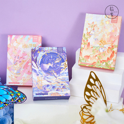 拾光LOMO卡 洛丽塔献礼系列 ins风创意diy装饰留言祝福语卡|ru