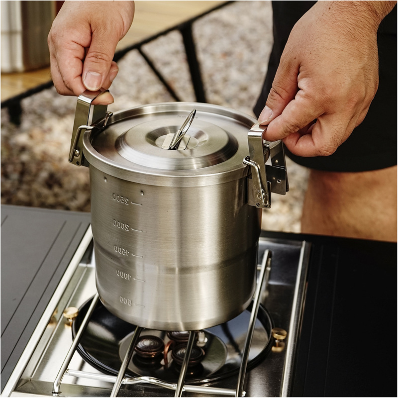 Cls Outdoor 304 Stainless Steel Pots Camping Style and Picnic Equipment Full Set of Cookware Camping Style Set Portable Hanging Pot Cooking Pot Cls Outdoor 304 Stainless Steel Pots Camping Style and Picnic Equipment Full Set of Cookware Camping Style Set Portable Hanging Pot Cooking Pot