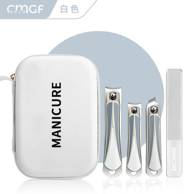 Kit de cortador de uñas casero alicates de uñas de uñas para mujeres herramientas de pinza de garganta de uñas tijeras de pulido