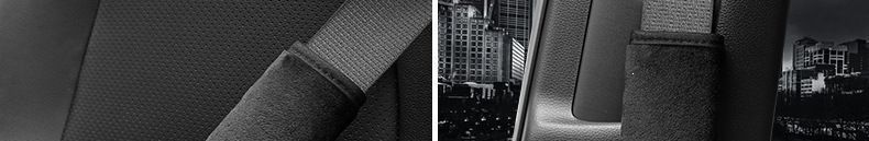 Seatbelt shoulder pad protector for car use, anti-chafing and anti-pressure, soft and comfortable canvas shoulder pad