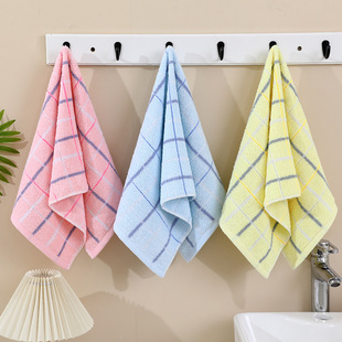 Pure Cotton Absorbent Soft Towel Embroidered Logo Kitchen Factory New Thickeneded and Enlarged Bath and Face Wash Gaoyang Wholesale
