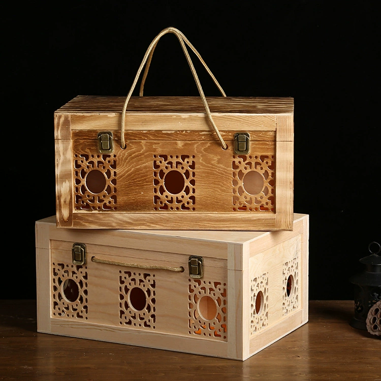 Деревянная Коробка Ликера Полые Вино Банку Упаковка Подарочная Коробка Деревянная Коробка Вина Коробка Упаковки Ликера Подарочная Упаковка Напитка
