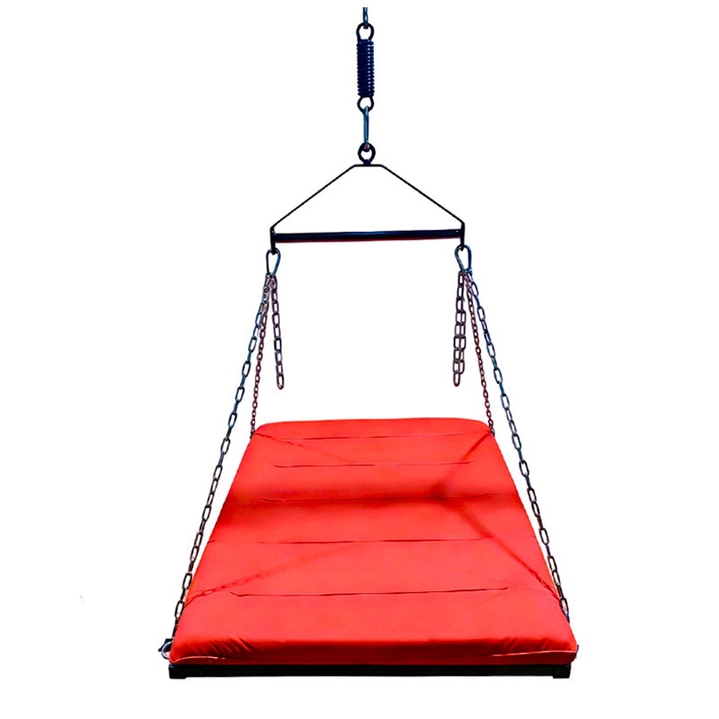 Metal Bondage Swing with Leather Seat for Couples — detail image 12