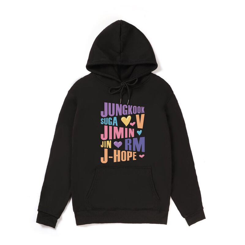 Cross-border bulletproof youth league jungkook jimin v j-hope RM jin casual top sweater