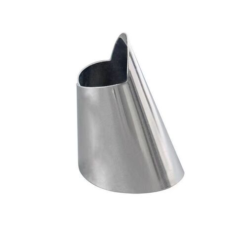 Stainless steel vegetable peeling finger protector finger guard finger cover garlic peeler edamame snipper thumb knife