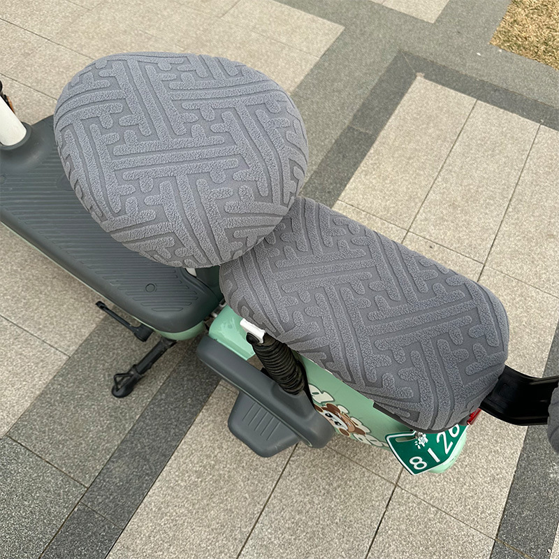新型ジャカード電気自動車の座布団カバー四季通用の日焼け止め通気性が柔らかい高弾電気自動車の座布団|undefined