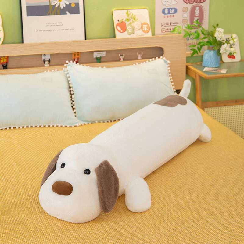 Perro grande independiente almohada de peluche muñeca dormir muñeca de piernas al por mayor