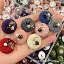 2.3CM�ֹ��h����ë���~���ﶬ��DIY����ë��Ƥ��ᘿ������ֿp��