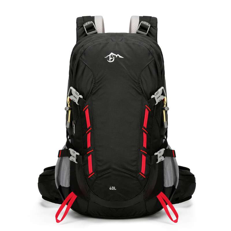 New Outdoor Leisure Lightweight Backpack Multifunctional Sports Backpack Large Capacity Hiking and Traveling Wear-Resistant Mountaineering Bag