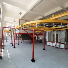 定制悬挂流水线工业自动化空中悬挂链式输送线物料吊挂流水线设备