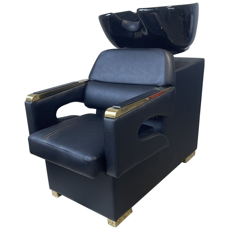 Transfronterizos dedicados a la cama de lavado de cabello barbería cama de lavado especial barbería simple cama de descarga de la mitad de la fábrica venta directa image 5