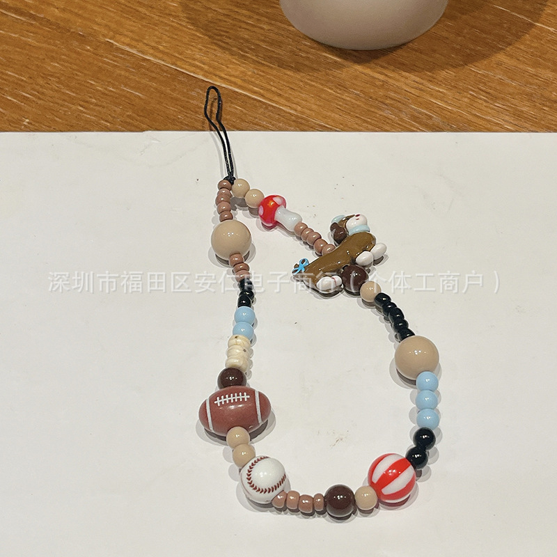 オリジナル diy 自家製甘いクールなスタイルの小さなモンスター猫携帯電話チェーン絶妙なペンダント ccd カメラチェーン携帯電話紛失防止ロープ|undefined