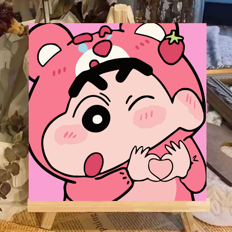 R016 / 20*20cm paint+brush+backing board