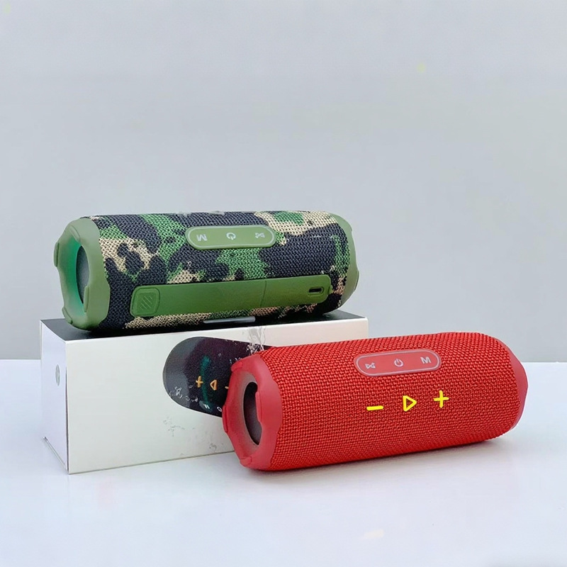 新款flip7布网无线蓝牙音箱户外便携手提超重低音炮跨境礼品音响|undefined
