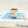 Малый квадратный горшок, диаметр 4,5 см