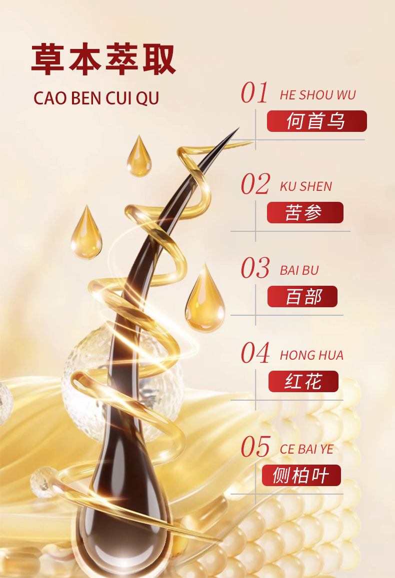 He Shou Wu Scalp Care Cream Herbal Head Skin Care for Oily Scalp 100g specifications