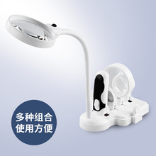 台式放大镜带灯工作台高清正品焊接维修用桌面焊台电路板手表50