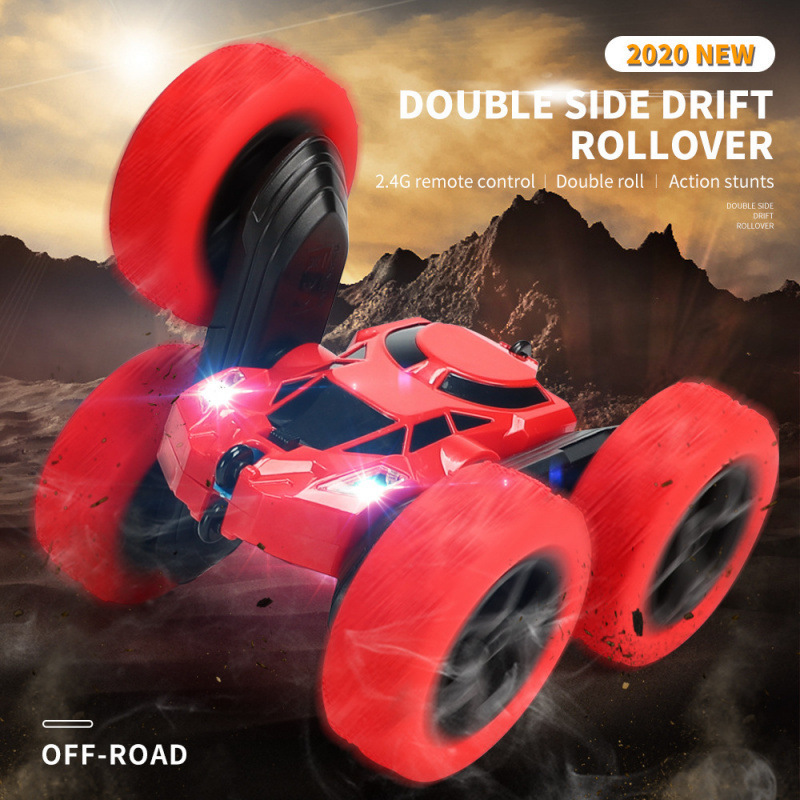 Cross-Border Double-Sided Stunt Dump Truck, Flip Truck, 360-Degree Rotating Truck, Wireless Remote Control Truck with Lights Wholesale Cross-Border Double-Sided Stunt Dump Truck, Flip Truck, 360-Degree Rotating Truck, Wireless Remote Control Truck with Lights Wholesale