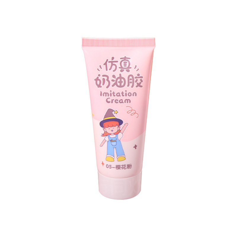 卸売良質な模造クリーム接着剤50ml DIY材料50g デコレーションクリーム文房具ゼリークリスタル接着剤装飾品|undefined