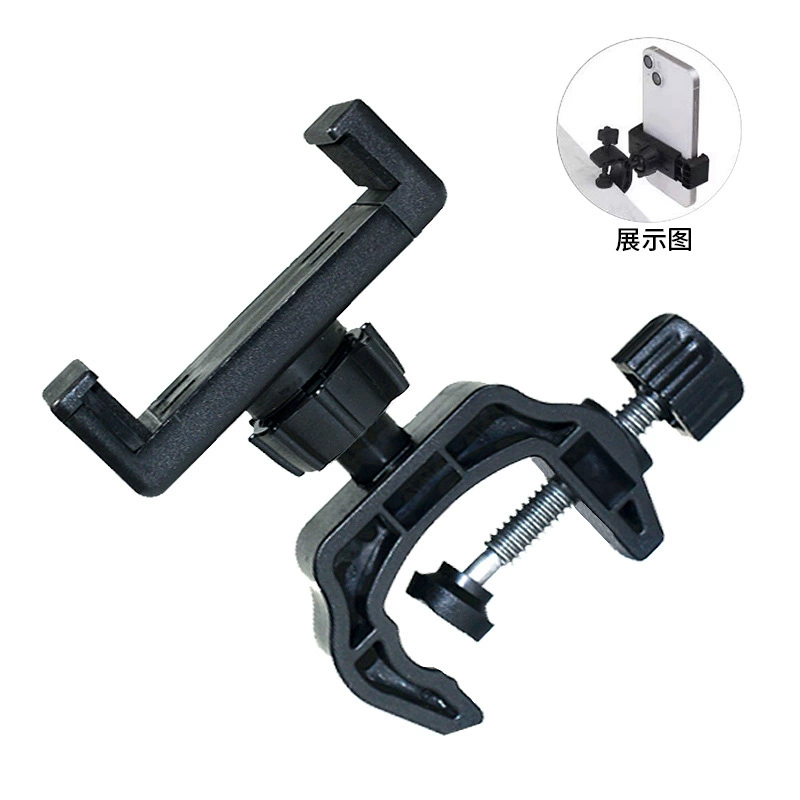 Многофункциональный поворотный держатель для телефона на 360 градусов ° Двухпозиционный адаптерный патрон с фиксированным расширением сверху