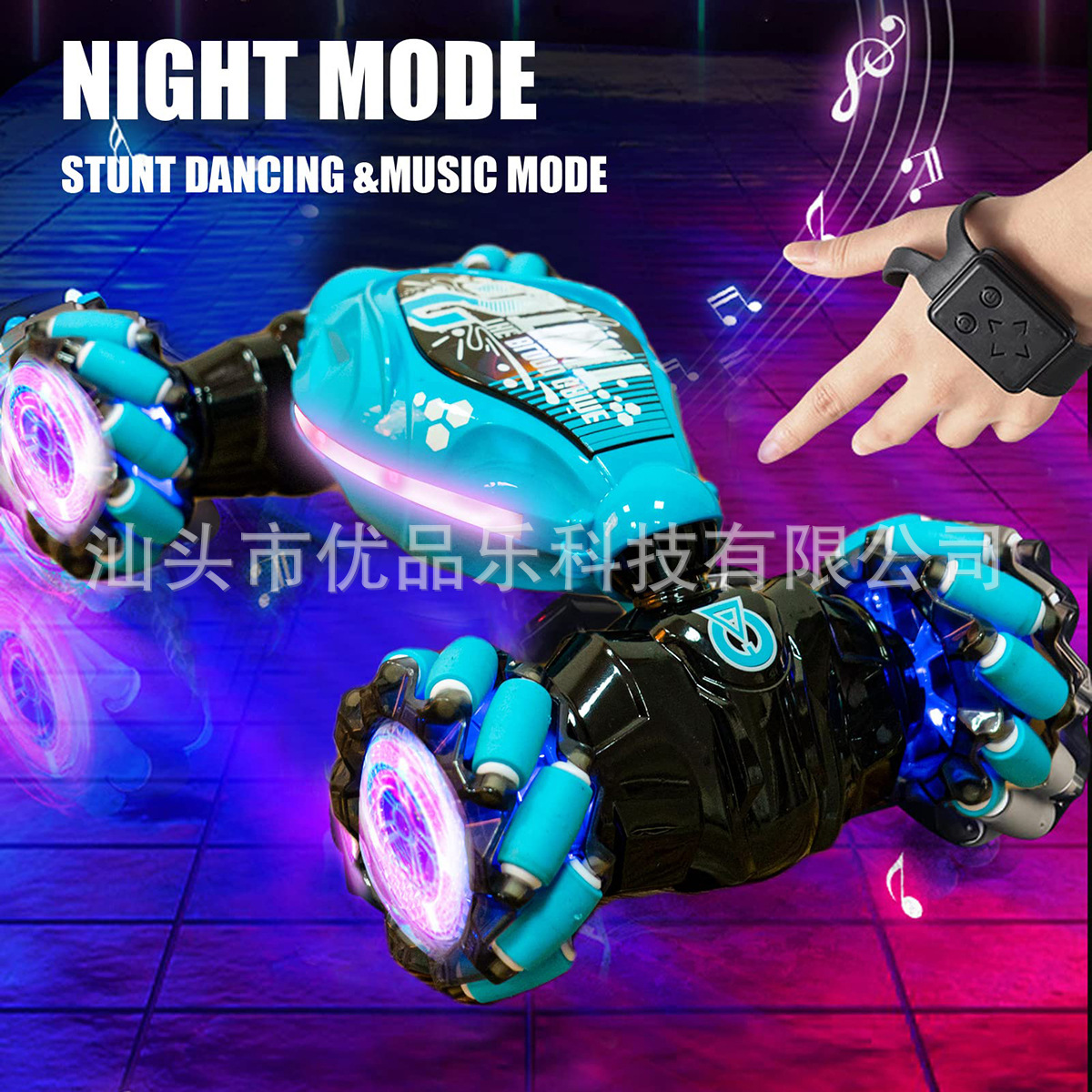 Inducción deformación control remoto gesto coche juguete tracción en las cuatro ruedas deriva truco niños giro coche vehículo todoterreno Niño