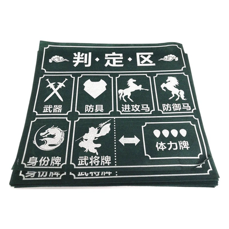 Специальная скатерть Kill Card Трех Королевств Настольная игра Коврик для карт Утолщенная Расширенная Нетканая игровая скатерть Вечерняя скатерть