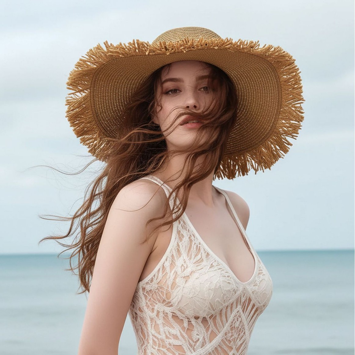 sombrero de paja de verano para mujeres al aire libre viajes al mar para tomar fotos sombrero de sombrero de paja sombrero de playa sombrero de sombra