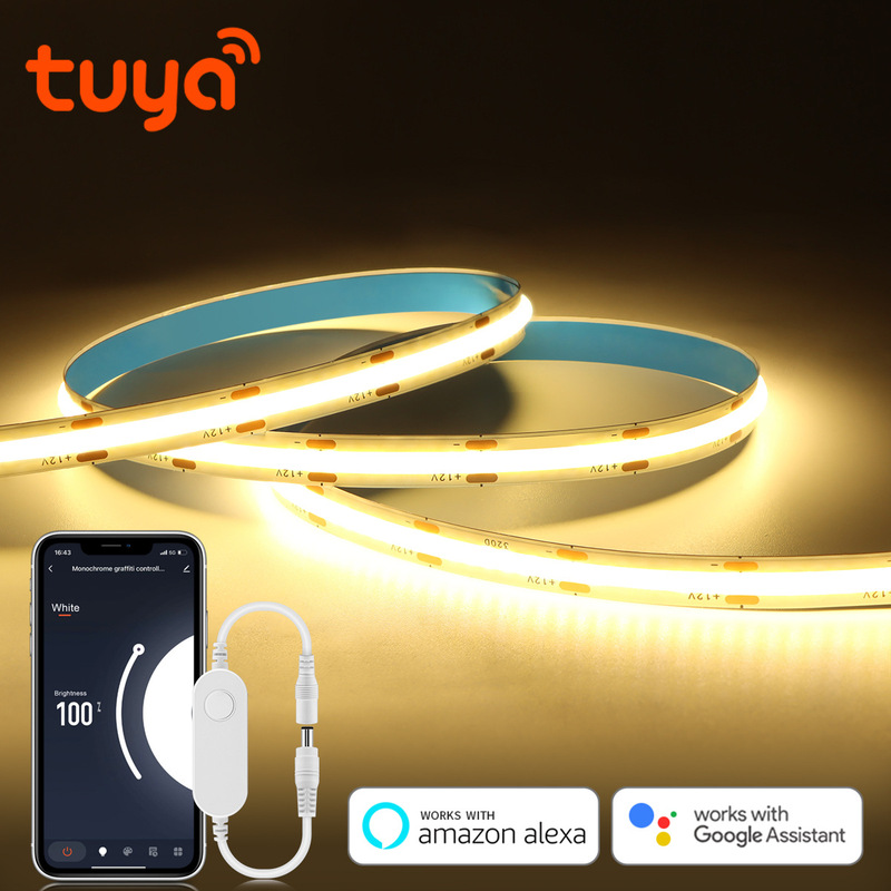 12V Graffiti Smart LED COB Light with WIFi App Smart Remote Control for Alexa/Google Audio