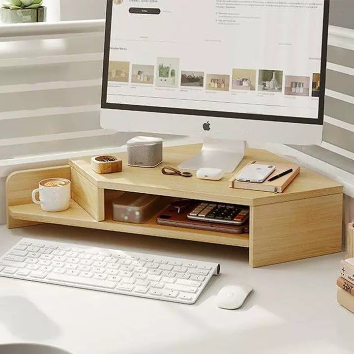 书架桌面桌上收纳置物架简易小型宿舍整理转角架子多层儿童书柜