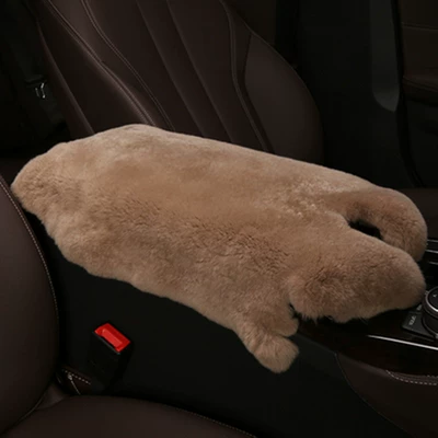 Car Armrest Box Mat, Rex Rabbit Armrest box