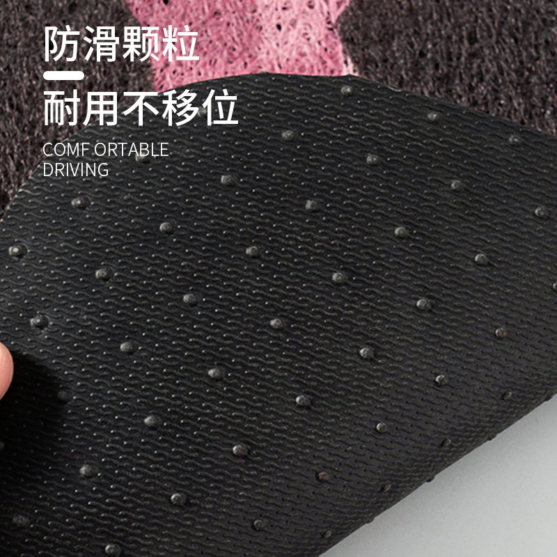 女の子用カーマット、かわいいカーマット、フロアマット、車内汚れ防止マット、ユニバーサルメインドライビングワンピースカーマット|undefined