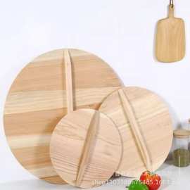 老式杉木锅盖家用炒菜实木蒸饭桶盖圆形木头水缸盖木质铁锅木盖子