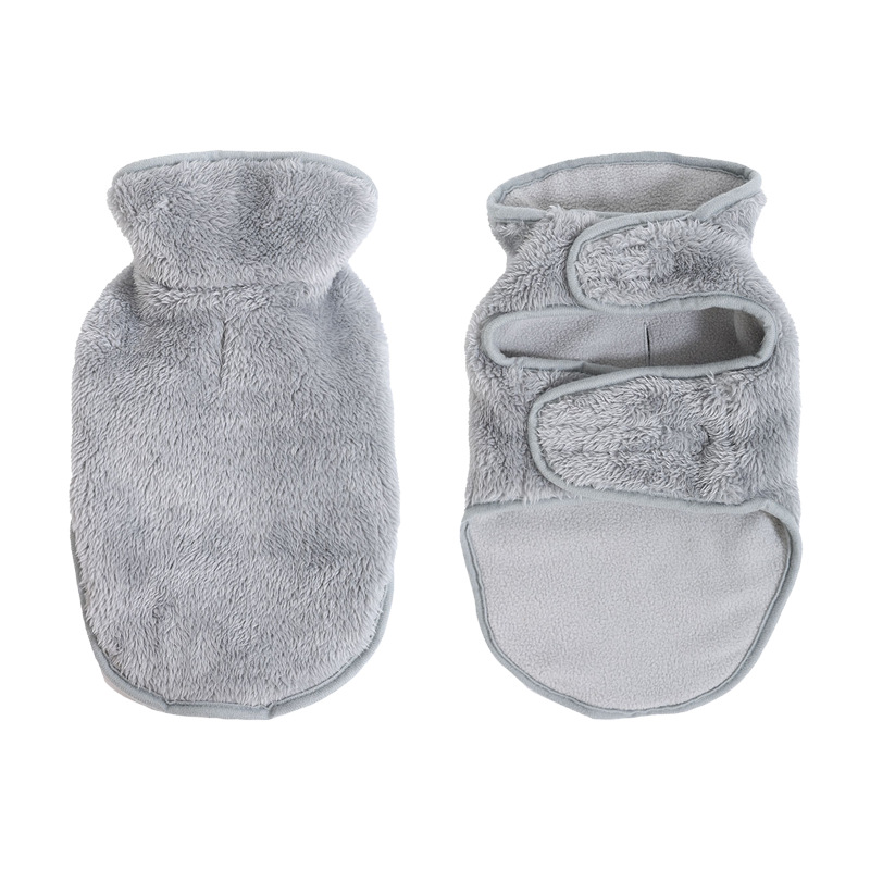 Grote hond winterjas warm winddicht puppy jas golden retriever herfst en winter suède hondenkleding fabriek directe verkoop