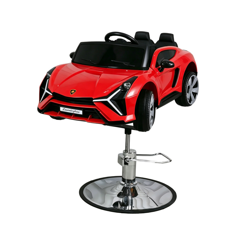 Silla de peluquería transfronteriza para niños silla de cabello giratoria silla de elevación salón de peluquería multifuncional asiento de automóvil de dibujos animados al por mayor image 91