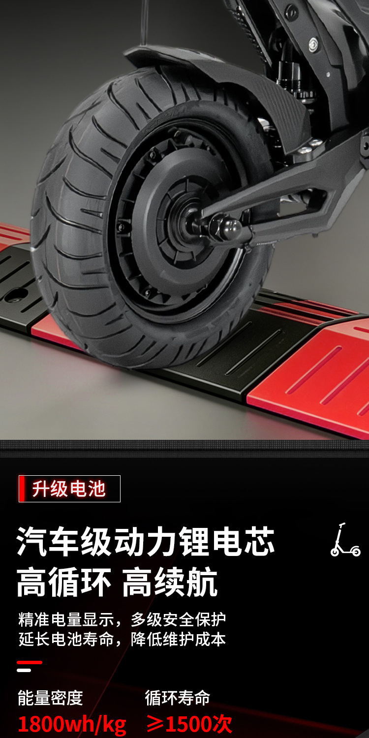EU stock BOYUEDA electric scooter adult commuter electric vehicle single-drive high-speed foldable mobility scooter