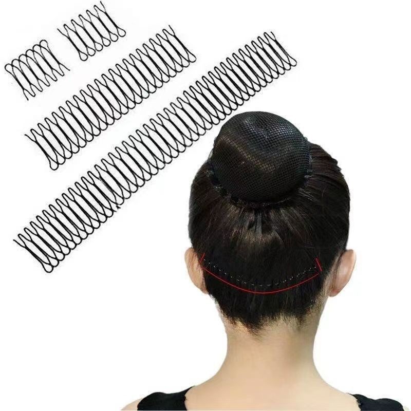 Peine lateral de acabado de cabello roto/accesorios para cabello adulto para niños horquilla clip superior Cabeza trasera flequillos invisibles peine fijo