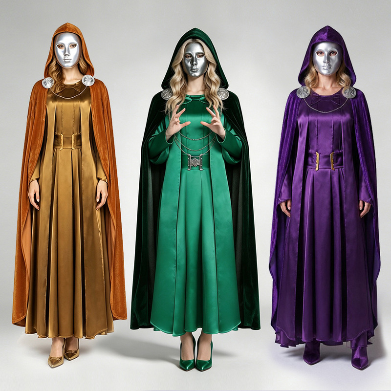 Avengers 5 Day of Destruction Cosplay Costume Latovilia Witch Cosplay Halloween Performance Costume Avengers 5 Day of Destruction Cosplay Costume Latovilia Witch Cosplay Halloween Performance Costume