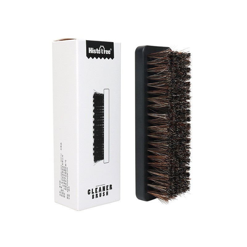 Cepillo de crin Histotree para engrasar, pulir, quitar el polvo, cepillo para zapatos de cuero con cerdas suaves, cepillo de limpieza de madera maciza para el hogar, cepillo para zapatos image 12